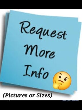 Blue Note Graphic "Request More Info" Sticker